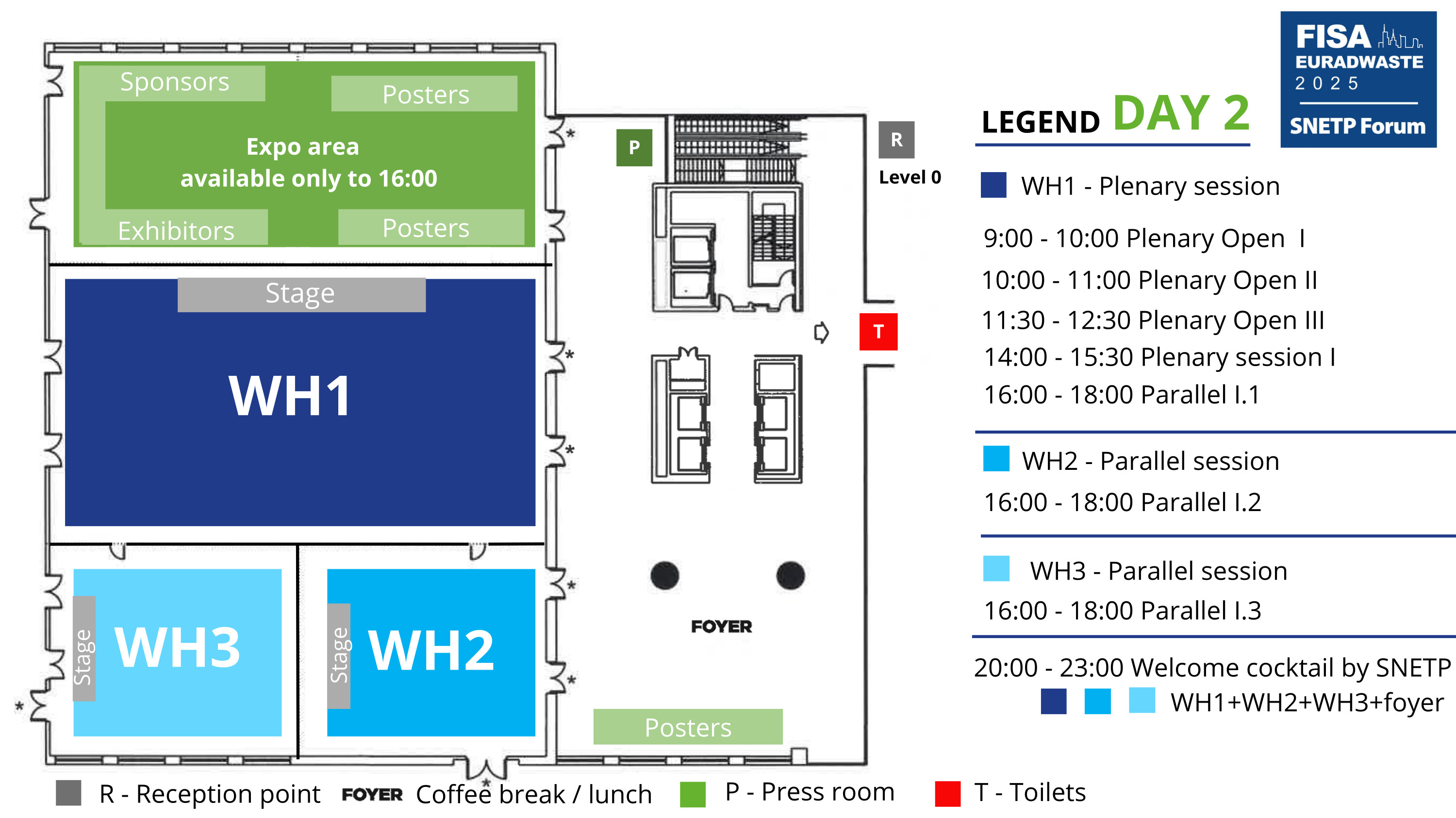 Venue Map - Day 2